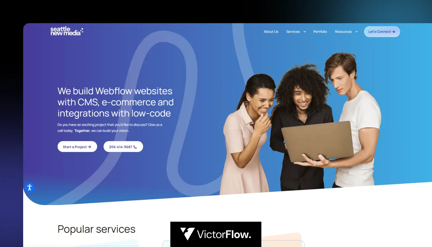  Seattle New Media - Webflow Design, Development and Digital Marketing Agency