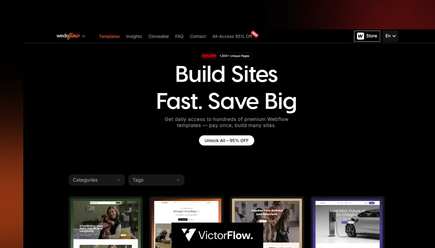Wedoflow - Custom Webflow Design and Development Agency