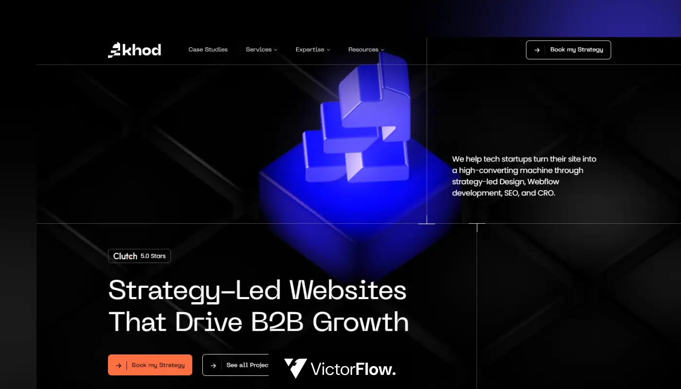 Khod - Best Webflow Agency for AI and SaaS B2B Strategy