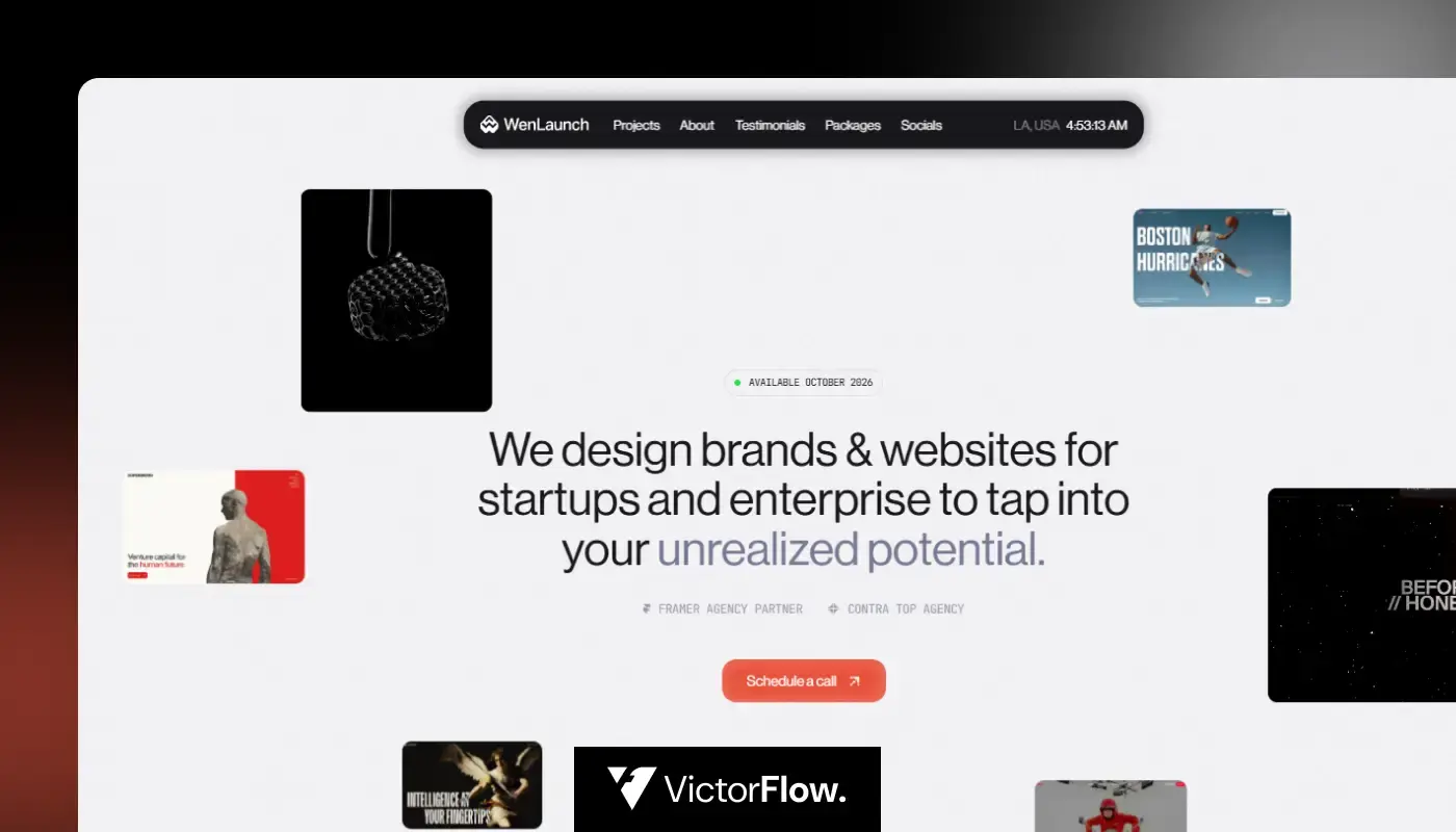 WenLaunch Studios—Framer Pro Expert & Web Design Studio