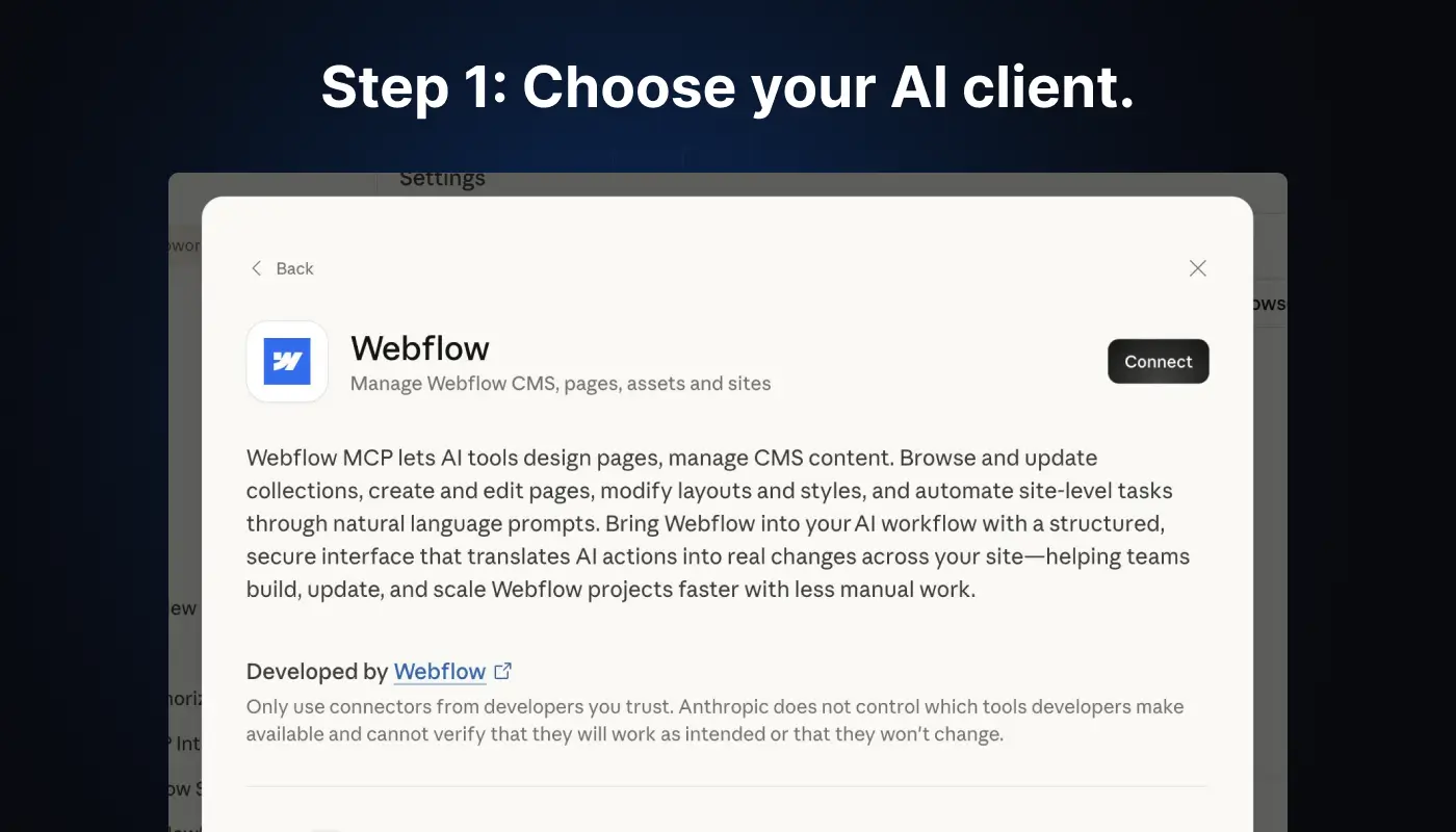 Choose your AI