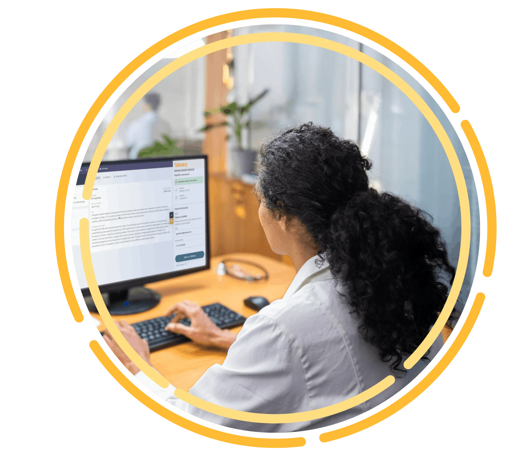 Identify behavioral health eligibility and make seamless psychiatry referrals, right in your EMR.