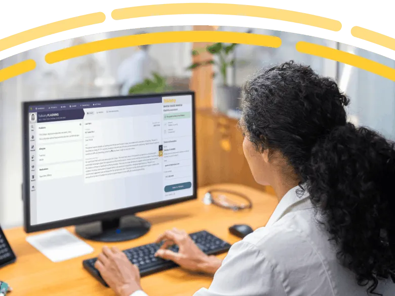 Identify behavioral health eligibility and make seamless psychiatry referrals, right in your EMR.