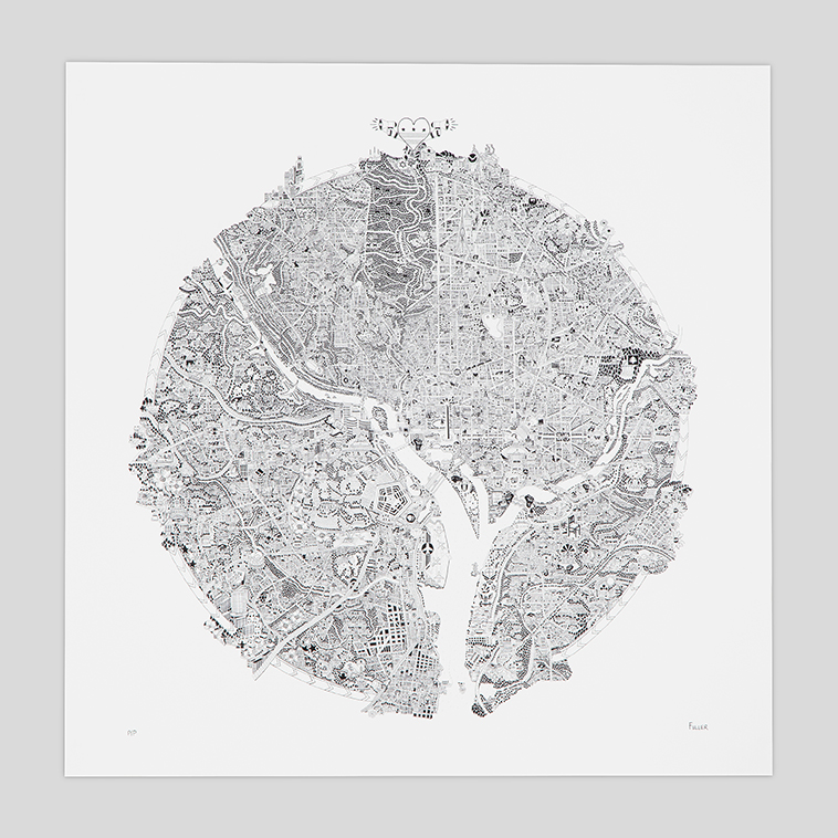 Contours of Change - Digital Print