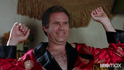 Excited Will Ferrell GIF by HBO Max