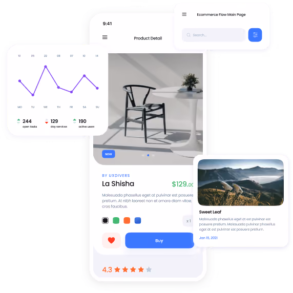 Key Features Grial UI Kit