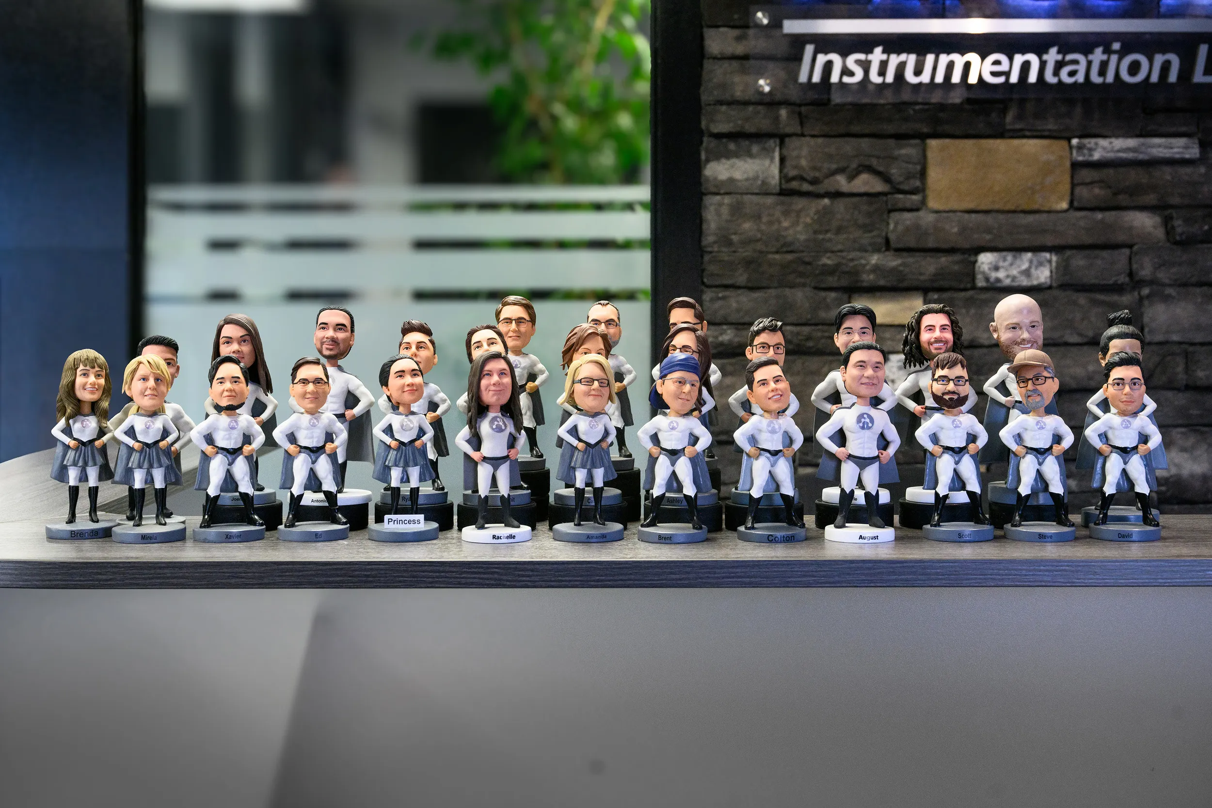 Aircom Team Bobbleheads