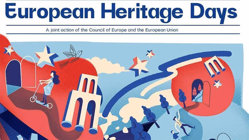 Poster of an event called the European Heritage Days