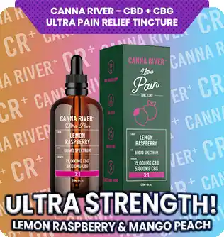 Canna River - CBD + CBG Ultra Pain Relief Tincture - 20,000mg