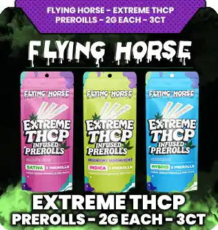 Flying Horse - Extreme THCP Prerolls - 2g Each - 3ct