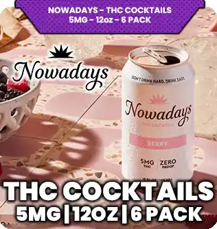 Nowadays - THC Cocktails 6-pack - 12oz Cans - 5mg