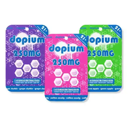 Dopium - 7OH Tablets - 50mg Each - 5ct
