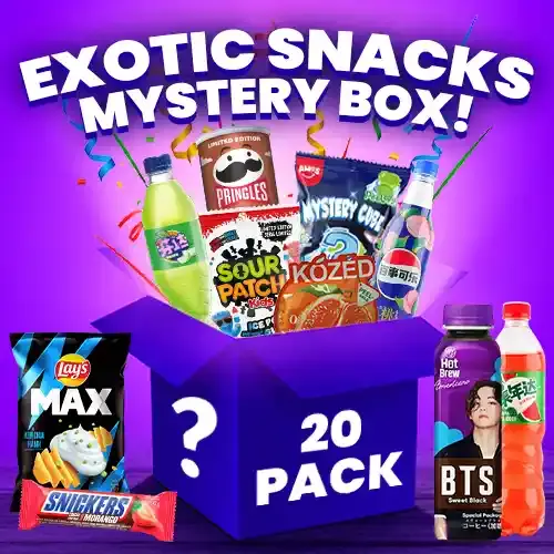 Exotic Snacks Mystery Box - 20 Items