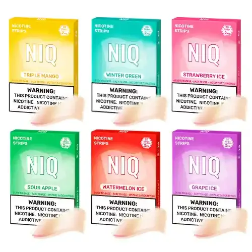 NIQ - 2% Nicotine Strips - 40mg
