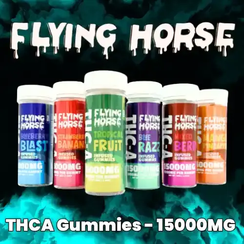 Flying Horse - Exotic Blend Gummies - 15000mg - 15ct