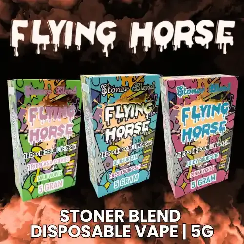 Flying Horse - Stoner Blend 3-in-1 Disposable Vape - 5g