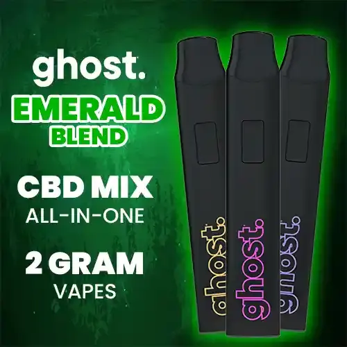 Ghost - Emerald Blend CBD Disposable Vape - 2g
