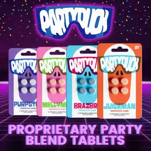 Party Duck - Party Blend Chewable Tablets - 4pk
