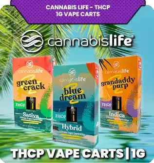 Cannabis Life - THCP Vape Cart - 1g