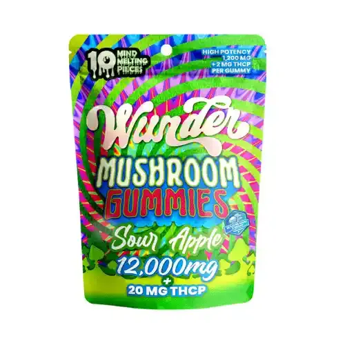 Wunder - Entheogenic Nootropic Blend Mushroom + THC-P Gummies