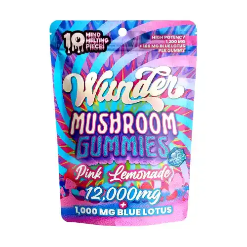 Wunder - Entheogenic Nootropic Blend Mushroom Gummies + Blue Lotus