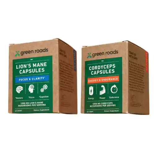 Green Roads - Mushroom Capsules - 1000mg