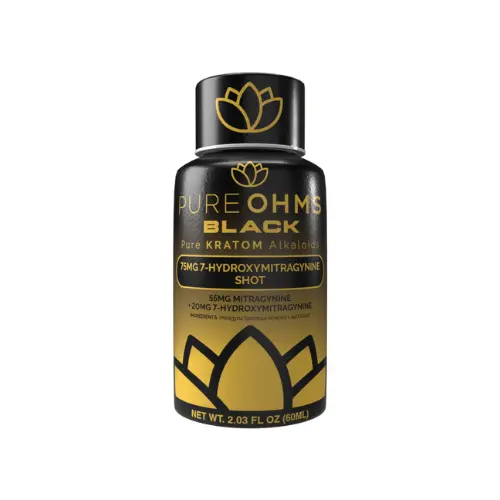 Pure Ohms - Black 7-OH + Kratom Liquid Shot