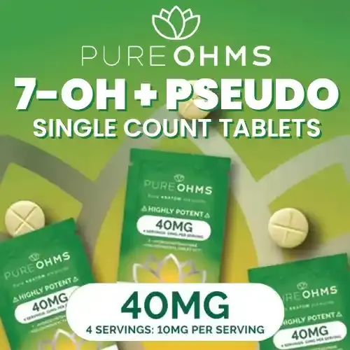 Pure Ohms - 7OH + Pseudo - Single Tablet - 40mg