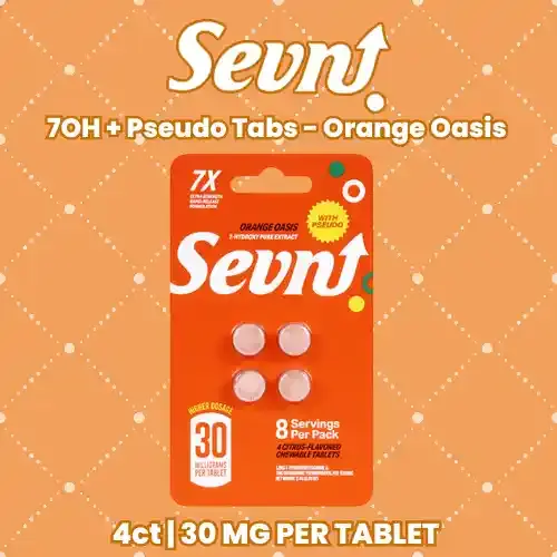 Sevn - 7OH + Pseudo Tabs Orange - 30mg