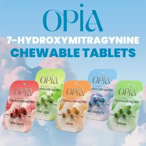 OPiA - 7-OH Chewable Tablets - 80mg