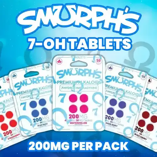 Smurph's - 7OH Tablets - 200mg, 4ct 