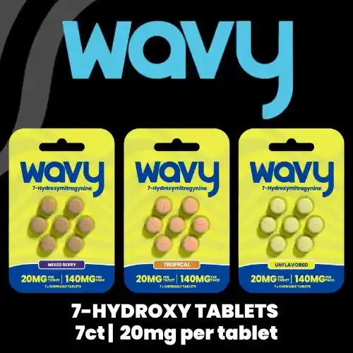 Wavy - 7OH Tablets - 20mg Each, 7ct