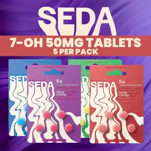 SEDA - 7OH Tablets - 50mg Each - 5ct