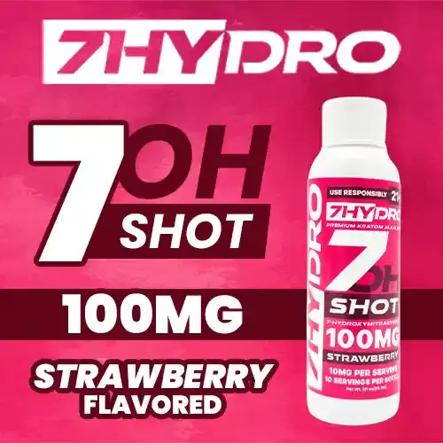 7Hydro - 7OH Shot - Strawberry Flavor - 100mg