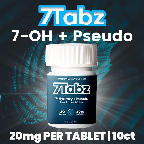 7Tabz - 7OH & Pseudo Pure Extract Tablets - 20mg, 10ct
