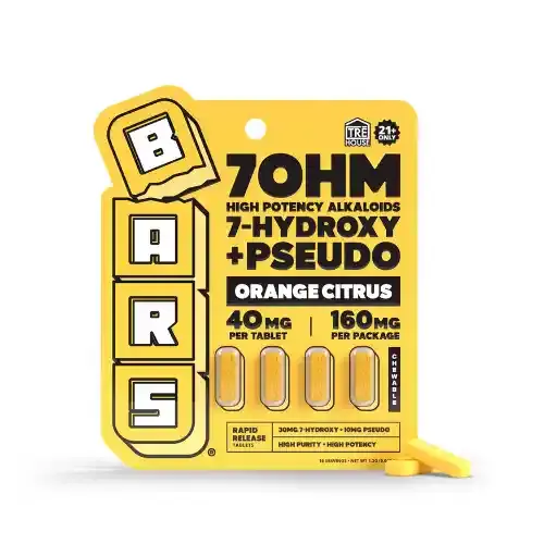 TRĒ House - BARS 7-Hydroxy + Pseudo Tablets - 160mg