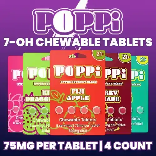 POPPi 7OH Tablets - 300mg