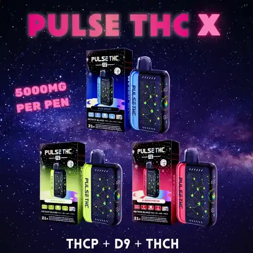 Pulse THC X Meteor Blend | THCP + D9 + THCh Vape