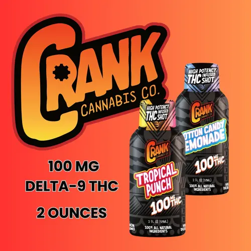 Crank Cannabis - Delta-9 THC Shot - 100mg