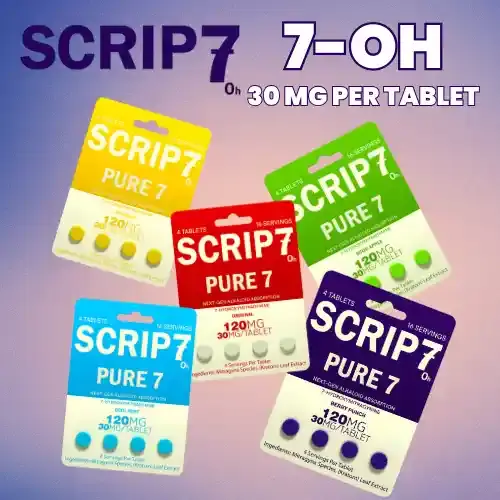 Scrip7 - Pure7 7OH Tablets - 120mg