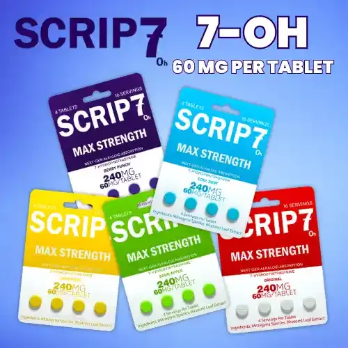 Scrip7 - Max Strength 7OH Tablets - 240mg