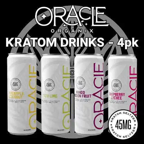 Oracle Drinks - Kratom Drink - 180mg - 4pk