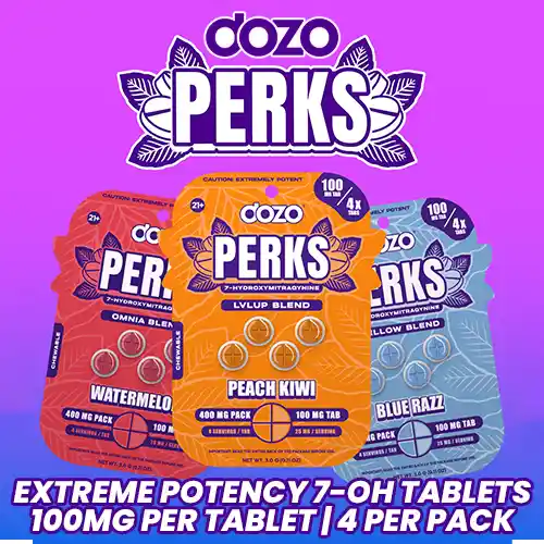 Dozo Perks Extreme Strength 7Oh Tablets - 400mg