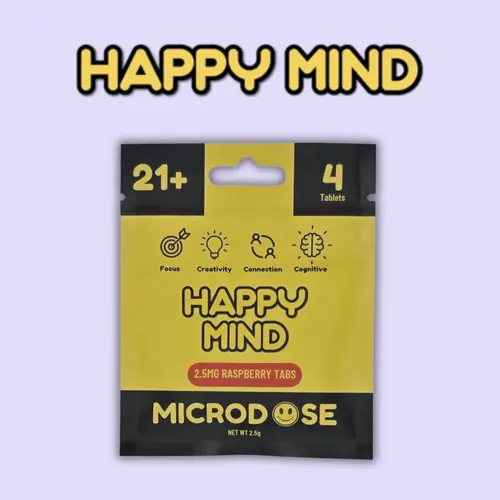 Happy Mind - Cognitive Flow Mushroom Tablets - 10mg