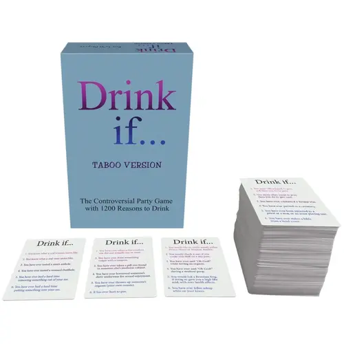 Kheper Games - Drink If... Taboo Version - Adult Party Game