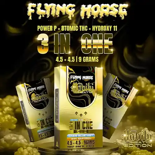 Flying Horse - Habibi Heat - 3-in-1 Vape - 9g