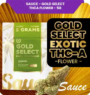 Sauce - Gold Select THCA Flower - 5g