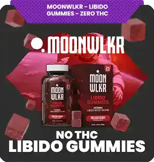 MoonWlkr - Libido Gummies - Zero THC