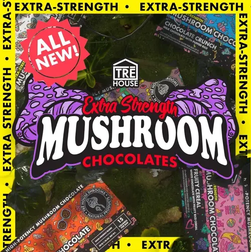 TRĒ House - Extra Strength Mushroom Chocolate