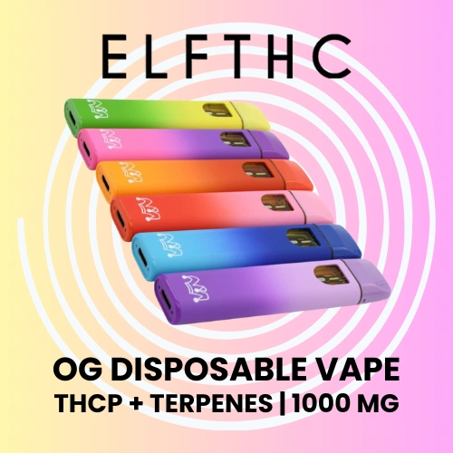 ELF THC - OG THCP Disposable Vape Pen - 1000mg